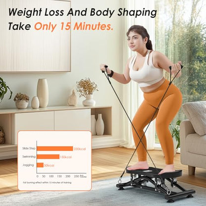 Balance Boards for Adults, Ski Machine Exercise Equipment - color: Blue