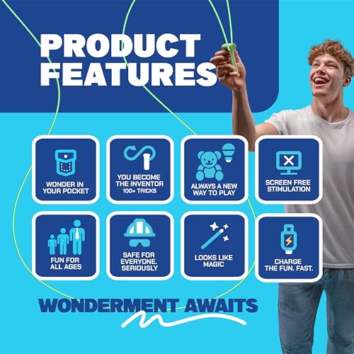ZipString Original Rope Launcher Toy, Luscious Lime - color: Luscious Lime