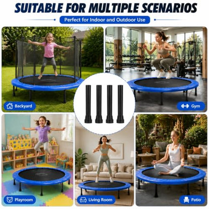 POPETPOP 4Pcs 7.5Inch Universal Trampoline Replacement Legs for Outdoor