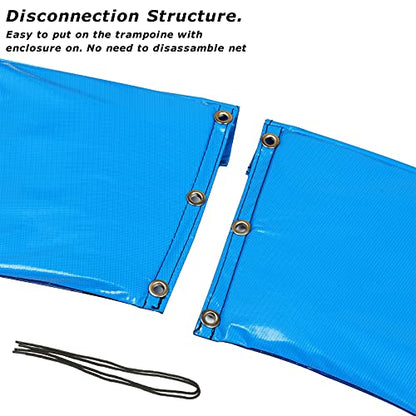 Zoomster Trampoline Safety Pad Trampoline Replacement Pad Safety Spring Cover, No Hole for Poles, Fit 5.5-7 inch Springs (Pads Only)