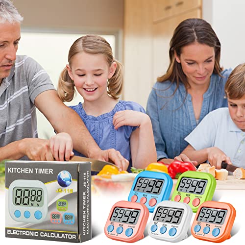30 Pieces Small Digital Kitchen Timers(not Including Battery)