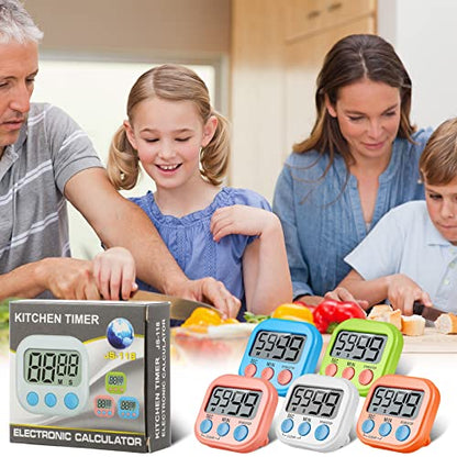 30 Pieces Small Digital Kitchen Timers(not Including Battery)