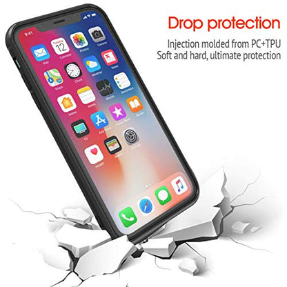 Shockproof Case with Quick Mount Adapter for iPhone 12 Mini(5.4") - Quick Attach Your Cellphone to Any Sincetop Bike Mount/Car Phone Holder/Armband/Belt Clip Black - size: For iPhone 12Mini(5.4")