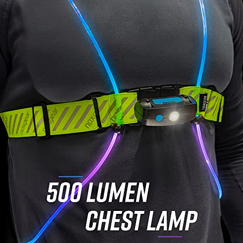 noxgear Tracer Add-On Chest Light, 500 Lumens, USB-C Rechargeable