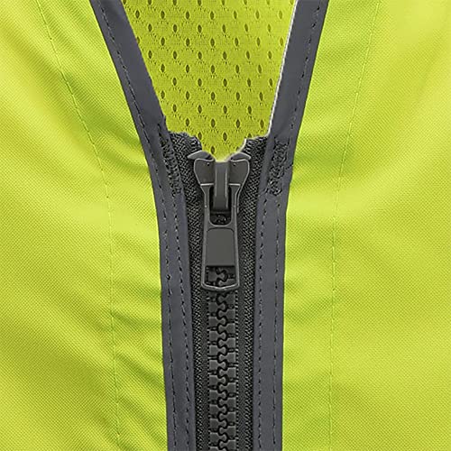 Radians SV55 Class 2 Heavy Woven Two Tone Engineer Vest with Padded Neck to Support Extra Weight in Cargo Pockets, Green, X-Large - color: Green, size: X-Large