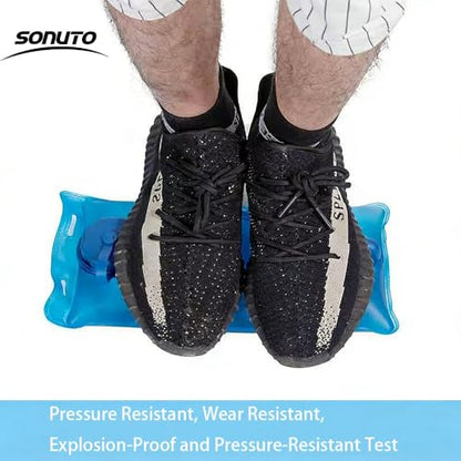 【Sonuto 2L Large Capacity Collapsible Sports Water Bottle】-Soft Flask Canteen with Wide Mouth-Portable Leak Proof and BPA -Free for Running, Hiking, Cycling, Gym Workouts