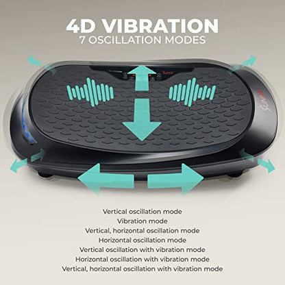 Sunny Health & Fitness 2D/3D/4D Vibration Platform Exercise Machine - size: 4D