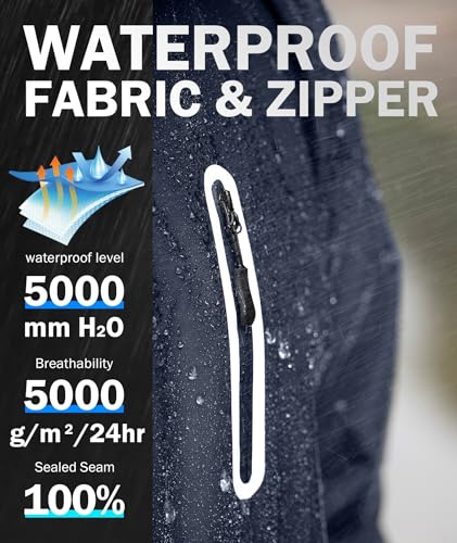 Men Women Rain Suits Waterproof Rain Gear Jacket and Pants for Golf Fishing - color: Blue, size: Small
