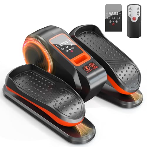 soges Under Desk Elliptical Machine,Seated Pedal Exerciser for Senior,12 Adjustable Speeds Portable bidirectional Ellipse Exerciser,Ellipse Leg Exerciser with Remote Control and Manual Mode