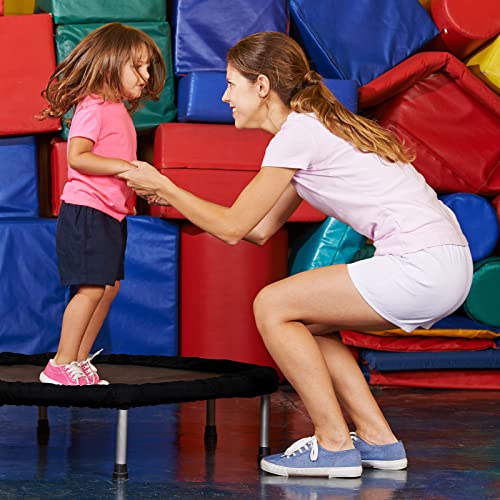 Tatuo Trampoline Spring Cover Round Replacement - color: Black, size: 36 Inch-6 Hole