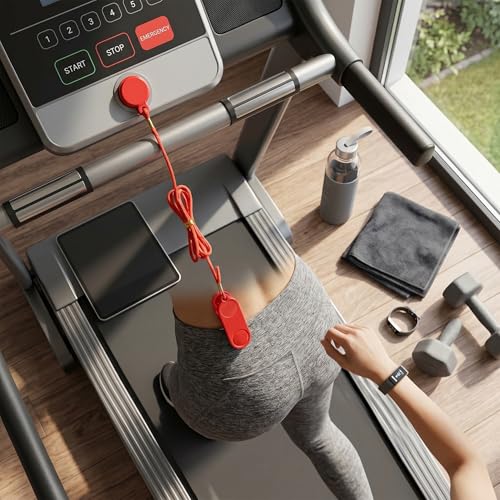 Treadmill Magnet Safety Key 2 Prong Emergency Stop Universal Auto Running