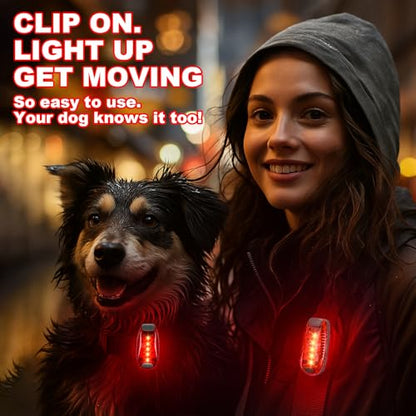 Copkim 30/60/100 Pcs LED Running Light Bulk - color: Red