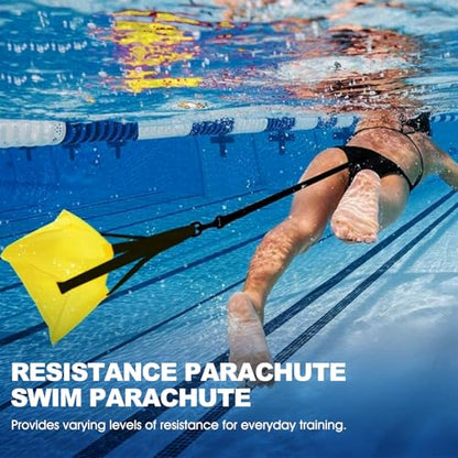 Swim Parachute, Resistance Training, Improve Strength & Speed in Water