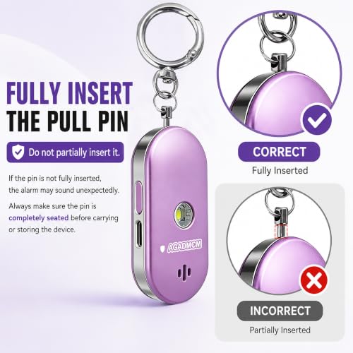Personal Safety Alarm Keychain