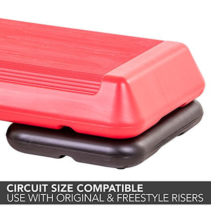 The Step Original Circuit Size Aerobic Risers – Black