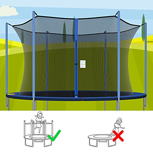 NONMON Trampoline Replacement Safety Net 12ft 13ft 14ft 15ft - size: 12ft 6 pole