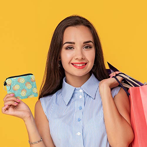 Boao 10 Pcs Mini Coin Purse, Zipper Change Wallet, Tropical Series - style: Tropical Series