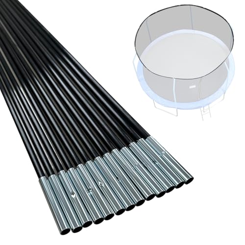 Trampoline Fiberglass Rods, for Poles with Tube Caps - size: For 15FT Trampoline Frame