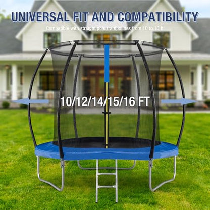 FAHKNS 6PCS Trampoline Replacement Curved/Straight Poles