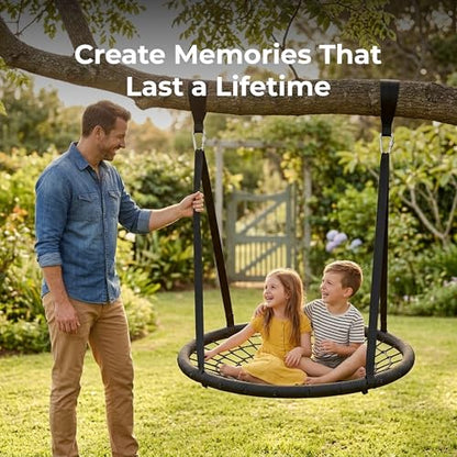 MalloMe Tree Swing Straps & Hammock Straps for Trees – Multi-Purpose Hanging Kit, Heavy Duty Adjustable Tree Strap for Hammocks, Swings & Outdoor Use, Safe for Branch or Between 2 Trees - style: 2200 LB - D-Ring 5FT (Ideal for Swings)