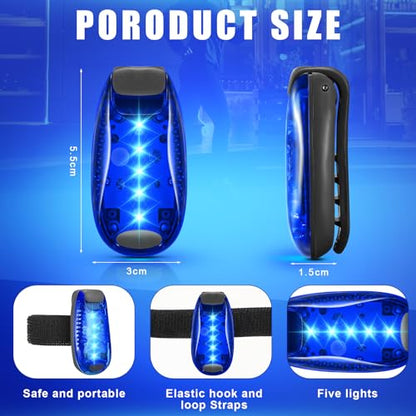 Copkim 30/60/100 Pcs LED Running Light Bulk - color: Red, Blue, Green