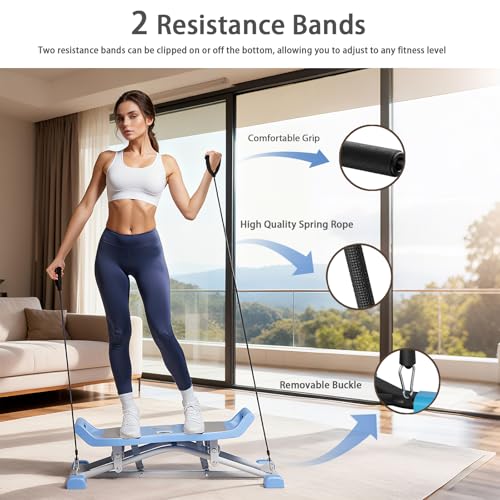 Balance Board, 6-in-1 Slide Exercise Trainer with LCD Monitor