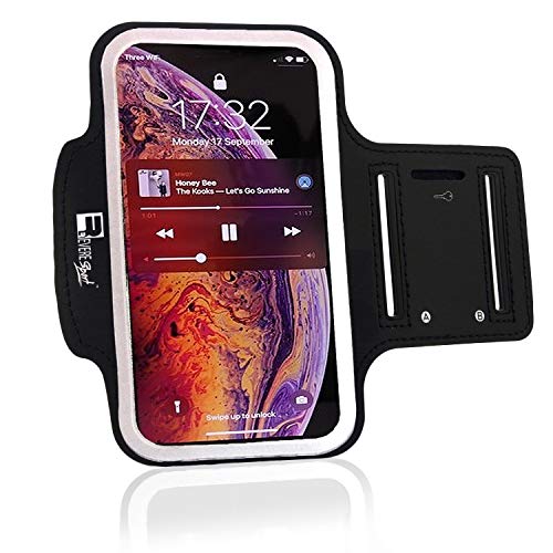 RevereSport Armband for iPhone Pro Max 17/16/15/14/13/12/Plus/AIR. Running Phone Arm Holder for Sports, Gym Workouts and Exercise - size: 6.7" Screen