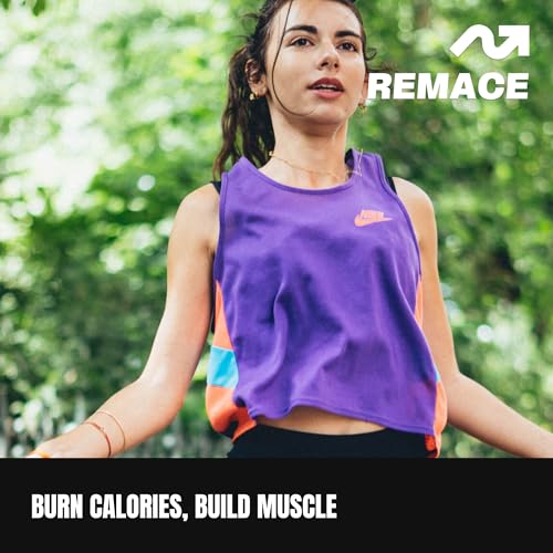 Level 1 Weighted Jump Rope Set - (1/4LB, 1/2LB) Workout Set for Fitness, Exercise and Boxing - Speed Ropes for Beginner to Intermediate Jumpers - Two Included - size: Large - 9’ (user height 5’9” - 6’2.5”)
