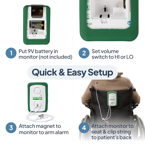 Basic Pull String Alarm for Fall Prevention and Anti-Wandering by Smart Caregiver - BPS-01