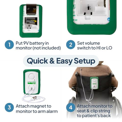 Basic Pull String Alarm for Fall Prevention and Anti-Wandering by Smart Caregiver - BPS-01
