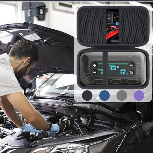 khanka Case for HALO Bolt Ultimate 3.0/2.0/Air+1750 Jump Starter,Black - color: Black, style: For Halo Bolt Ultimate 2.0/Halo Bolt Air +1750