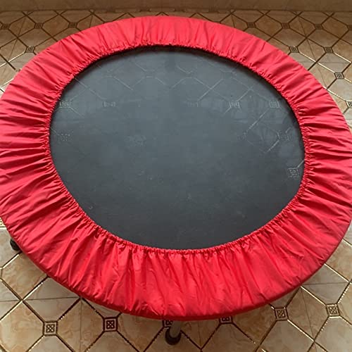 Trampoline Spring Cover 40 Inch Replacement Safety Pad for Mini Trampoline 3 Layer Protect Tear-Resistant Oxford Cloth Easy to Install Replacement for Home, Gym - color: Black