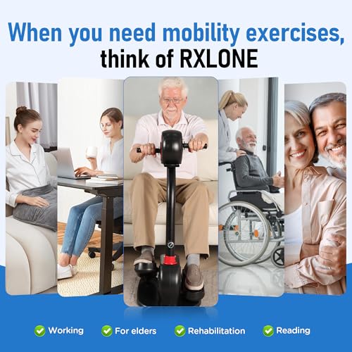Elliptical Exercise Machine, Low‑Impact Motorized Pedal Exerciser