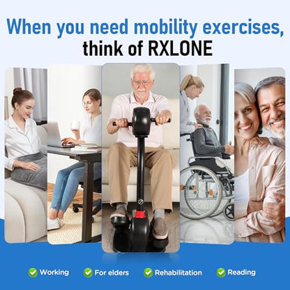 Elliptical Exercise Machine, Low‑Impact Motorized Pedal Exerciser