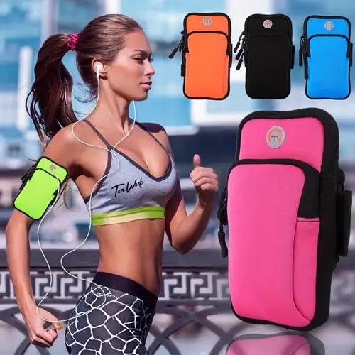 Waterproof Running Arm Bag for Mobile Phones - Securely Store Your Phone While Exercising