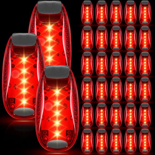 Copkim 30/60/100 Pcs LED Running Light Bulk - color: Red