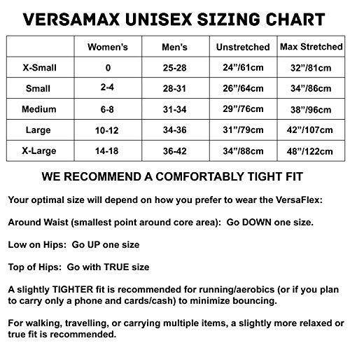 Sporteer VersaMax Running Belt, Anti-Theft Travel Money Band, Neutral, L - color: Neutral, size: Large