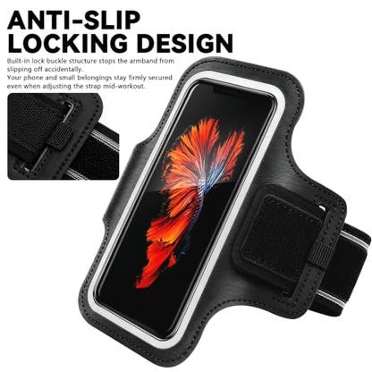Running Armband with Card Slot, 2 Pack