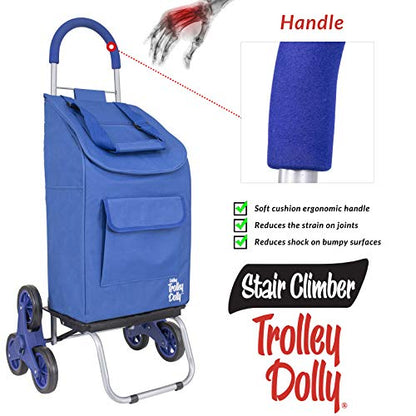 Stair Climber Trolley Dolly - color: Blue, style: Standard