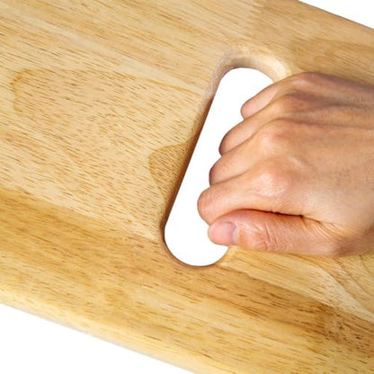 Wooden Slide Transfer Board with Handles for Seniors, 500 lb Capacity - size: 24*8*0.75