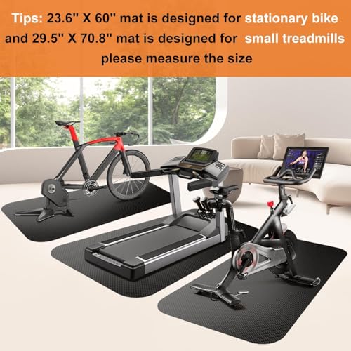 Treadmill Walking Pad Mat for Carpet Floors,Folding Treadmill Mat for Hardwood Floors,for Under Exercise Bike, Exercise Equipment Mat,Reduce Noise Shock Absorption - size: 84" X 32"