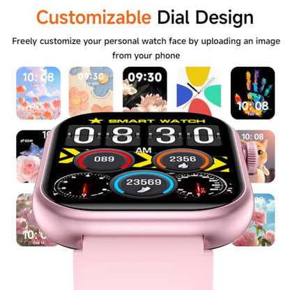 Fitness Tracker Smart Watch,100+ Sport Modes,Life Waterproof, Pedometer Step Tracking,Call & Message Push,Sedentary Reminder,2.01" Screen,Magnetic Charging for Android iOS Phone (Gold) - color: Gold