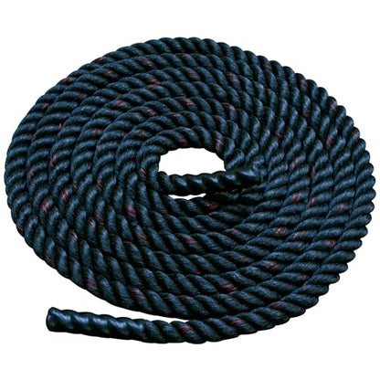 Body-Solid Fitness (BSTBR1530) Training Battle Ropes, Heavy Weighted for Home Gym for Working Out and Strength Workouts, 1.5 inch Diameter. 30 Ft. Rope