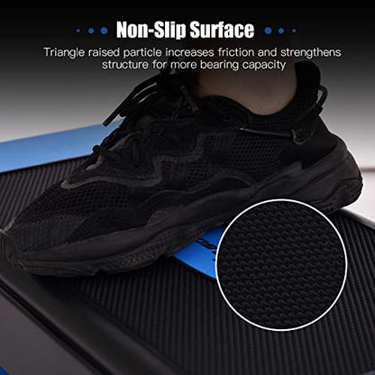 Goplus 30'' Aerobic Stepper with Risers, 5” 7” 9” Levels Height Adjustable, Workout Fitness Exercise Step Platform Trainer with Non-Slip Foot Pads, for Home/Gym
