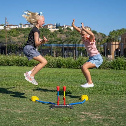 Stomp Rocket Original Dueling Rocket Launcher for Kids, 8 Rockets - style: Dueling Launcher + 8 Rockets