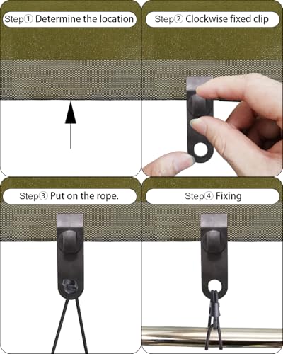ABINLIN Small Bungee Cords with Hooks Heavy Duty 6 Inch 100 Pcs Black - size: Black 6 Inch 100Pcs, style: Bungee Hooks