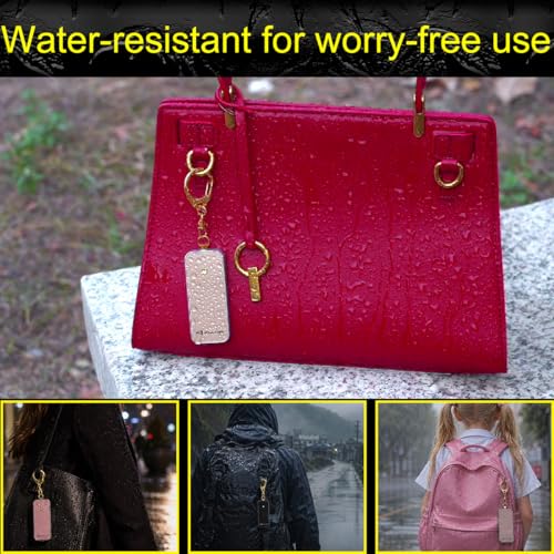 Ultrathin Personal Alarm Rainproof Replaceable Battery Strobe Light - color: Gold