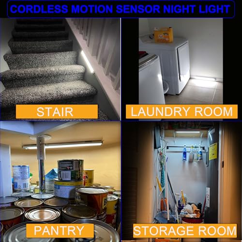 Bundles: Including Ultra-Bright 70LED Motion Closet Lights 2 Pack