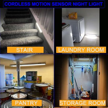 Bundles: Including Ultra-Bright 70LED Motion Closet Lights 2 Pack