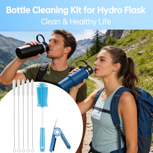 Bottle Cleaning Kit Compatible with Hydro Flask 32 oz, 40 oz Water Bottle